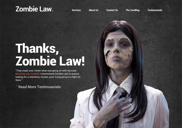 Zombie Law, Zombie, USA, Halloween, Law Firm, Clown
